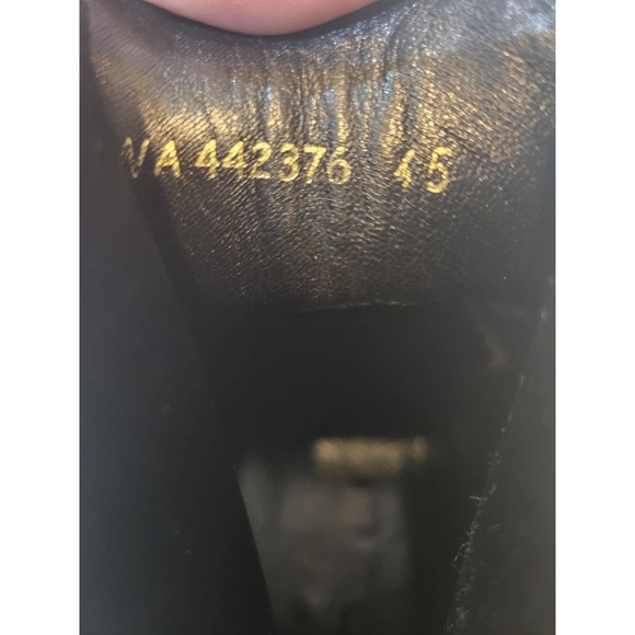 Saint Laurent Black Suede Crepe Sole Chelsea Boot - Picture 2 of 5